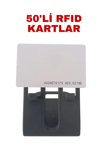 SR-620 ISO RFID Proximity Kart 125 KHz PVC Geçiş Kontrol Kartı Numaralı Mango