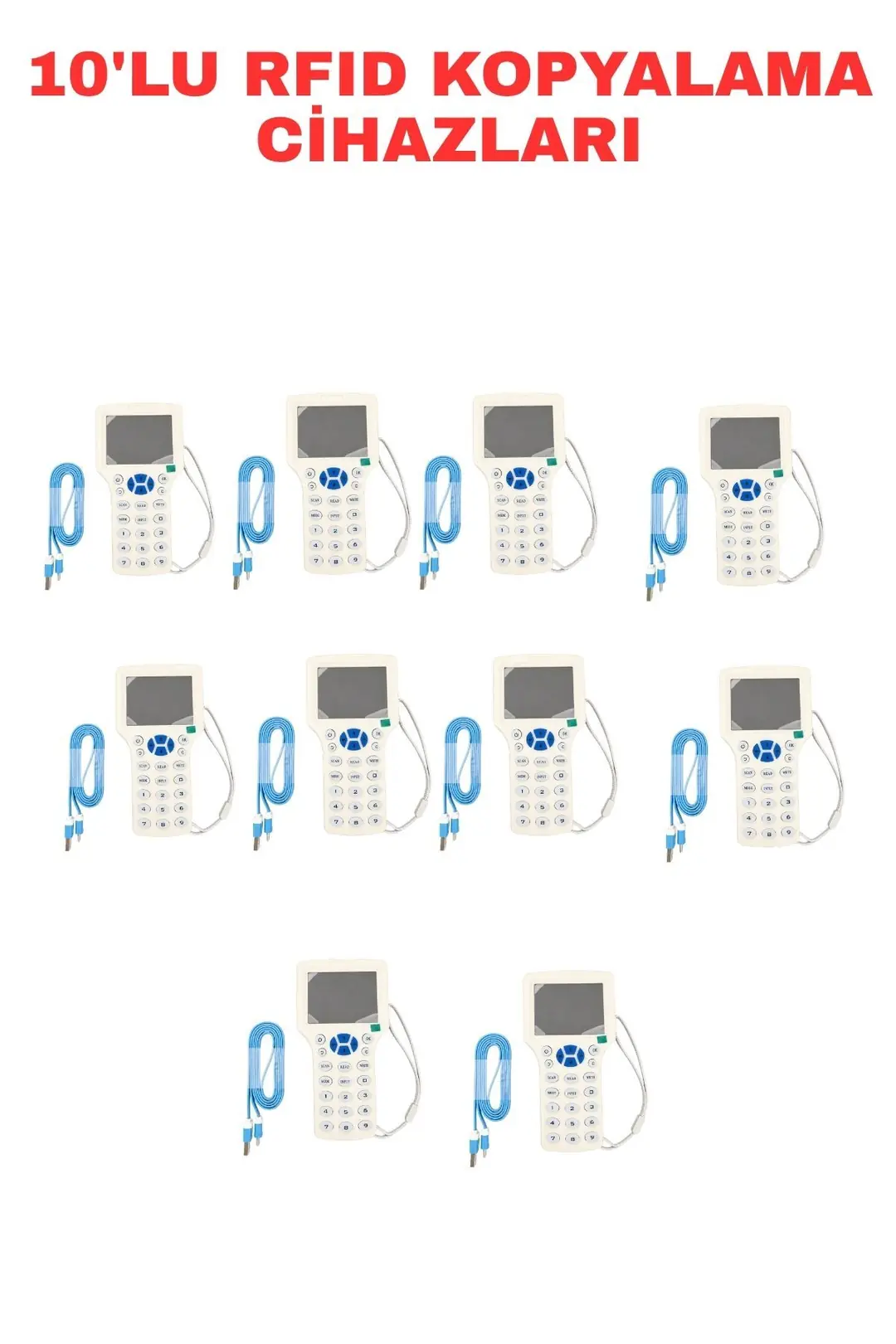 SARKEY SR-631 RFID Kart Kopyalama Cihazı Çift Frekans 125 KHz ve 13.56 MHz Mifare Proximity Kart Klonlama Cihazı (5/5)