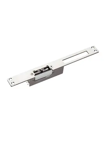SR-550 NC Elektrikli Basmalı Kapı Kilidi Fail Safe 12V DC 280 Kg Tutma Kuvveti Ahşap Metal PVC Kapı Uyumlu