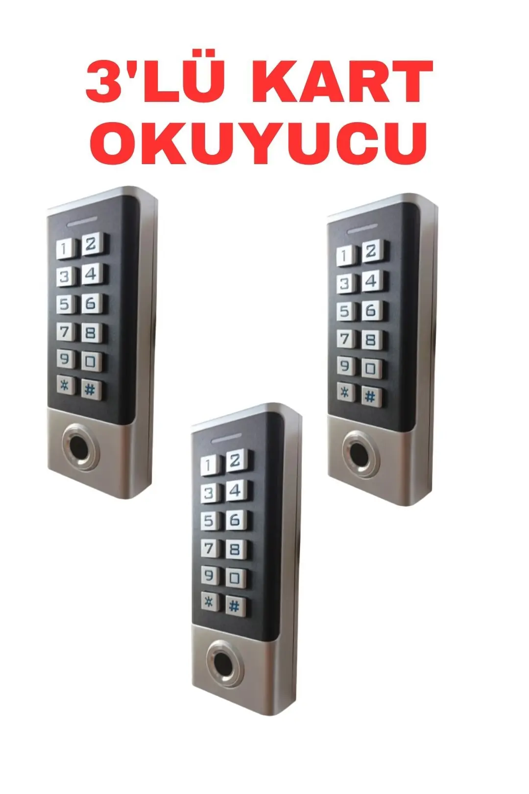 SARKEY SR-211 EM-W Parmak İzi Kart Okuyucu 125 KHz IP68 Şifreli Biyometrik Geçiş Kontrol Sistemi 10000 Kullanıcı (8/10)