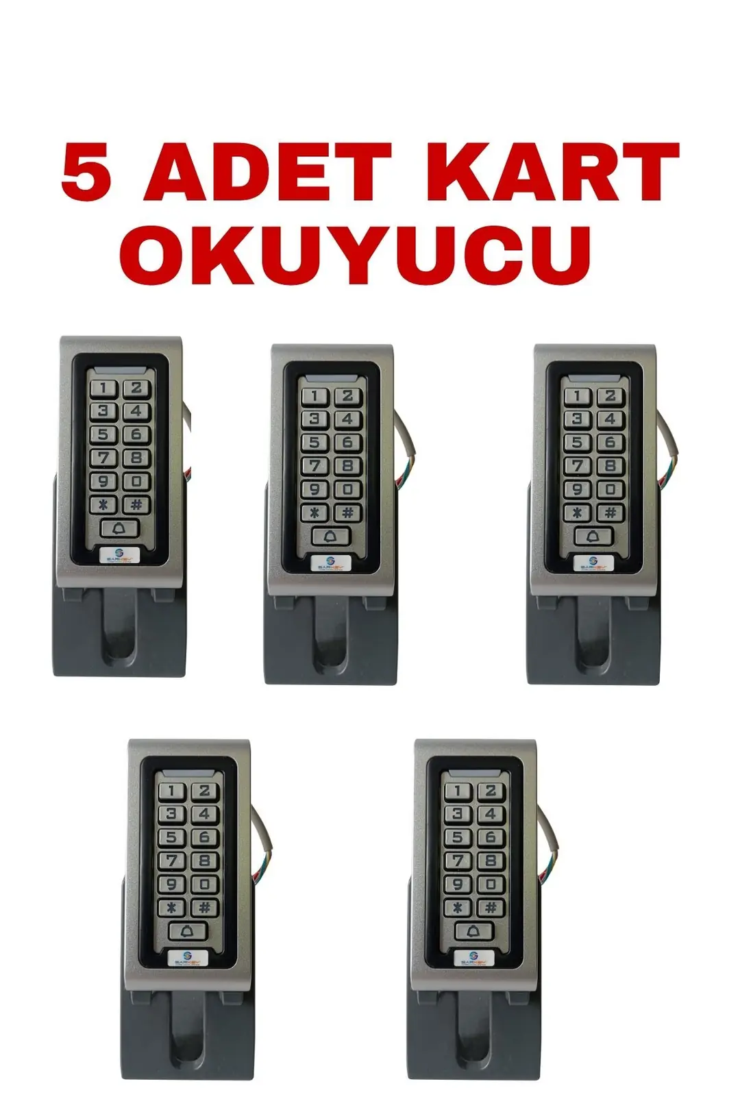 SARKEY SR-200 EM-W IP68 Su Geçirmez Kartlı ve Şifreli Geçiş Sistemi RFID Proximity Kart Okuyucu 125 KHz (9/10)