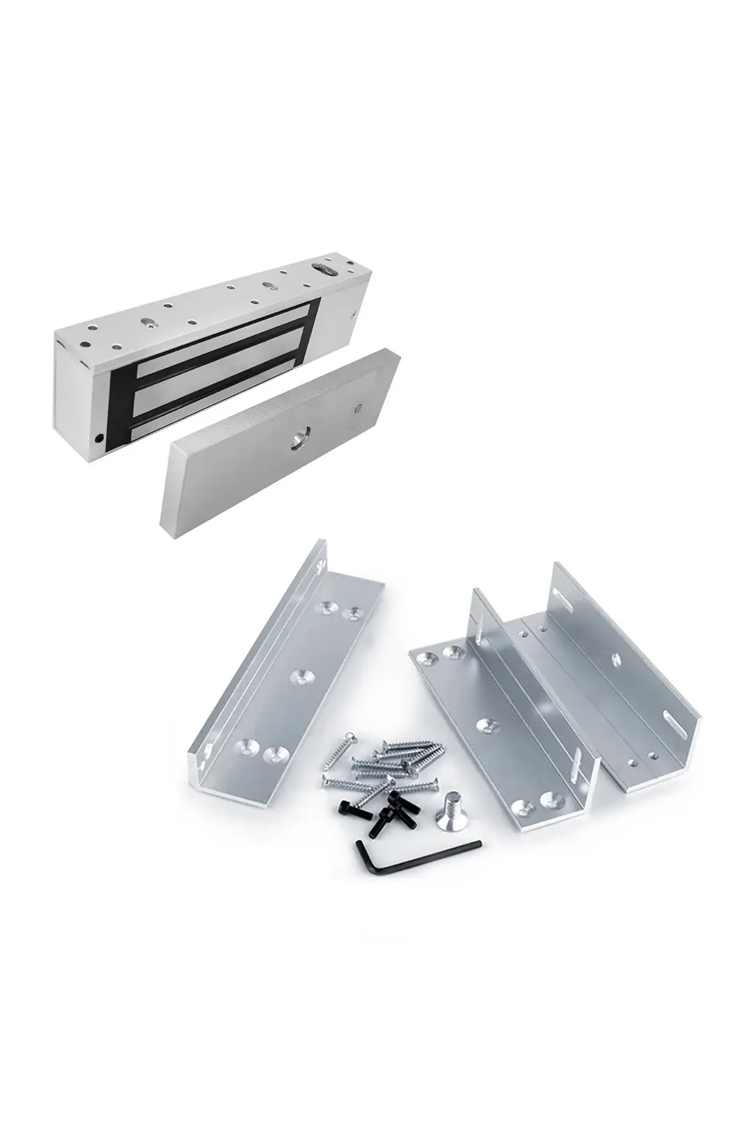 Sarkey SR-500 500 Kg Manyetik Kilit 12V/24V Elektromanyetik Kapı Kilidi (3/8)