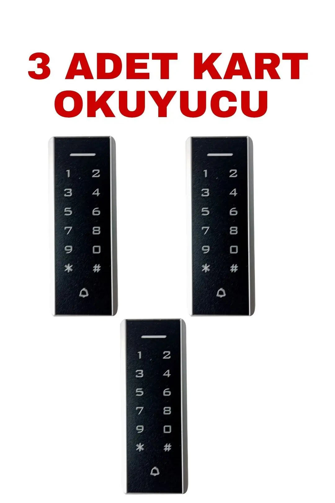 SARKEY SR-205 MF Mifare Kartlı ve Şifreli Geçiş Sistemi RFID Kart Okuyucu 13.56 MHz (9/11)
