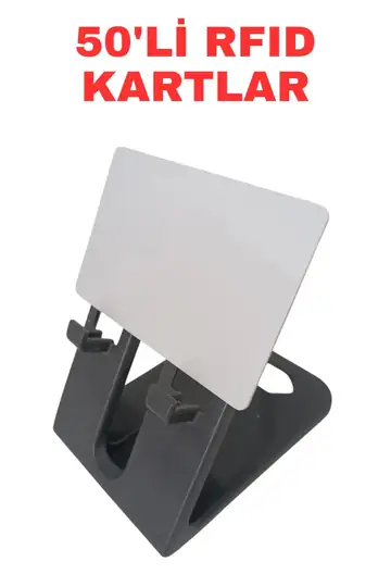 SR-623 Yazılabilir Mifare Kart 13.56 MHz Kopyalanabilir RFID PVC Kart Geçiş Kontrol Kartı