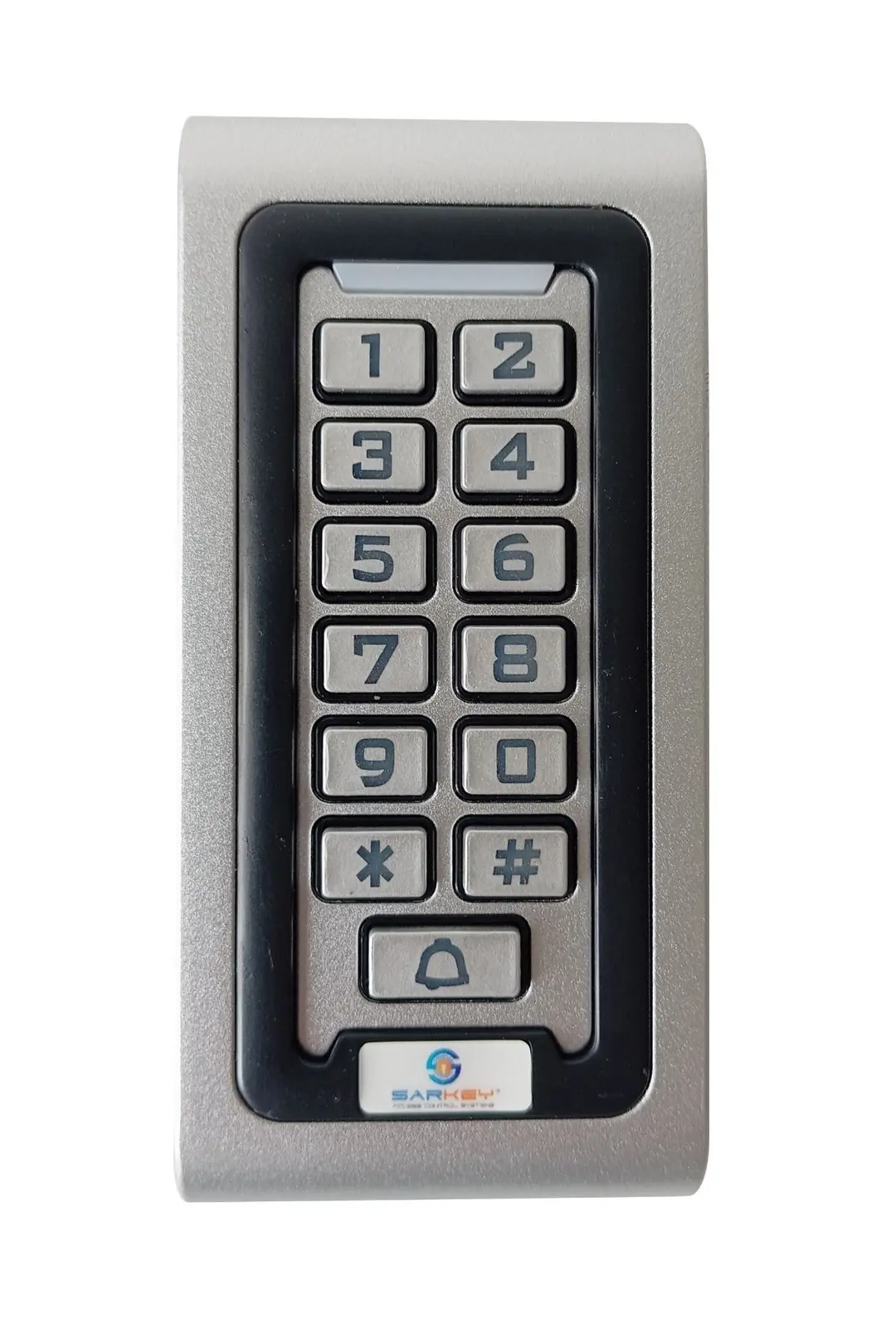 SARKEY SR-200 EM Metal Kasa Kartlı ve Şifreli Geçiş Sistemi RFID Proximity Kart Okuyucu 125 KHz IP68 (2/10)