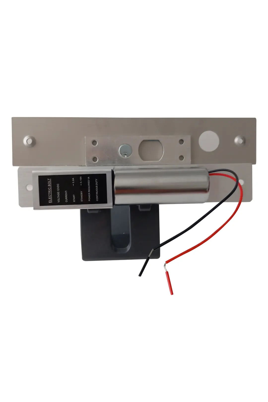 Sarkey SR-580 Selenoid Bolt Pimli Elektrikli Kilit 12V DC Ahşap Metal Cam PVC Kapı Uyumlu (8/11)