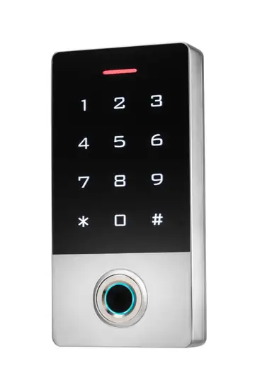 SR-212 TF-W Çift Frekanslı Parmak İzi Kart Şifre Okuyucu IP68 Mifare ve Proximity Destekli