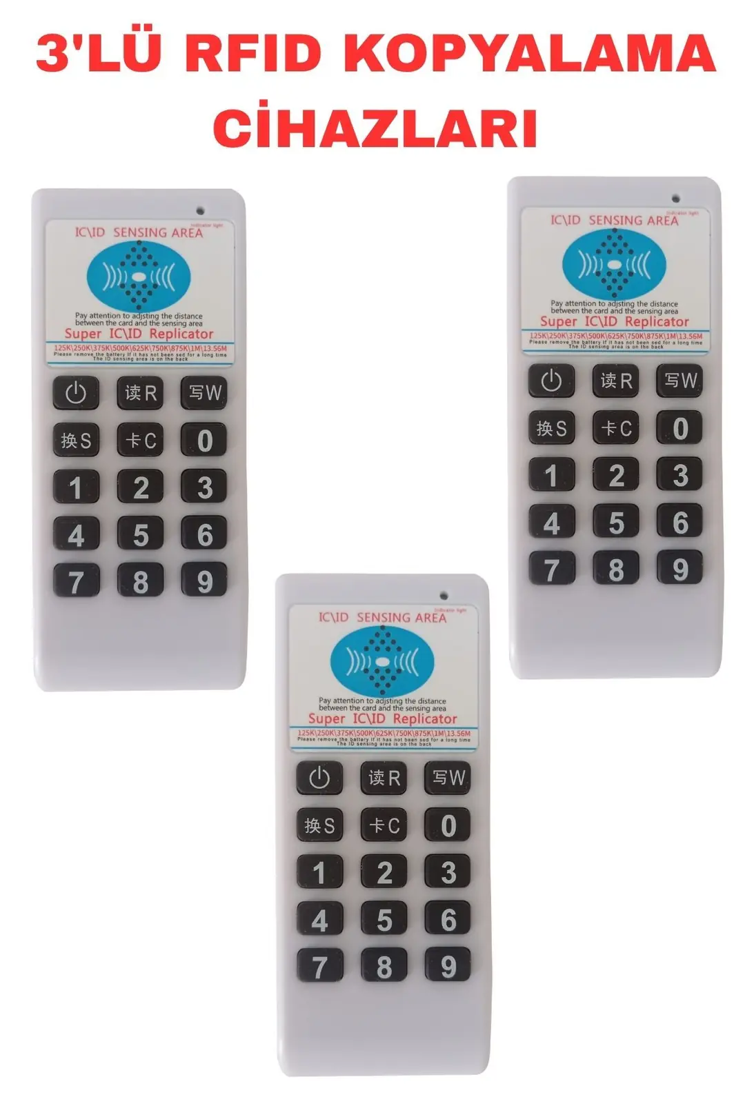 SARKEY SR-633 RFID Kart Kopyalama Cihazı Çift Frekans 125 KHz ve 13.56 MHz Proximity Mifare Kart Klonlama Cihazı (7/9)