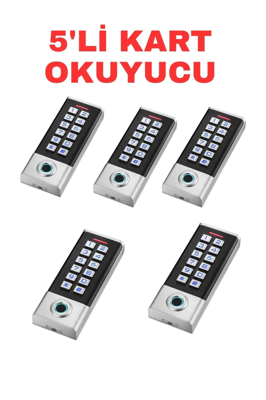 SARKEY SR-211 MF Biyometrik Mifare Kart Okuyucu Parmak İzi Şifreli Geçiş Kontrol Sistemi 10000 Kullanıcı (10/11)