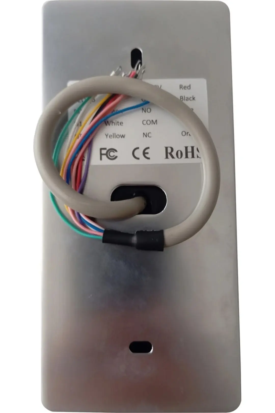 Sarkey SR-214 LCD EM-W IP68 Parmak İzi Kart Şifre Okuyucu LCD Ekranlı Metal Kasa 125 KHz (7/11)