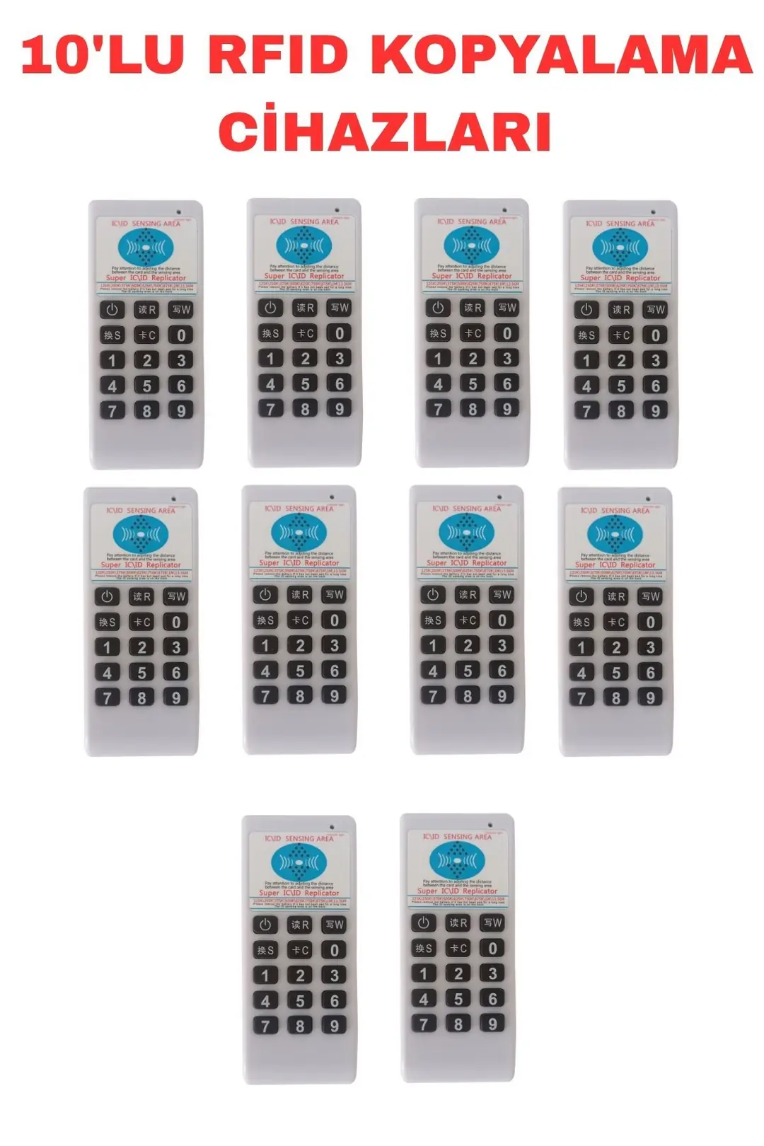 SARKEY SR-633 RFID Kart Kopyalama Cihazı Çift Frekans 125 KHz ve 13.56 MHz Proximity Mifare Kart Klonlama Cihazı (9/9)
