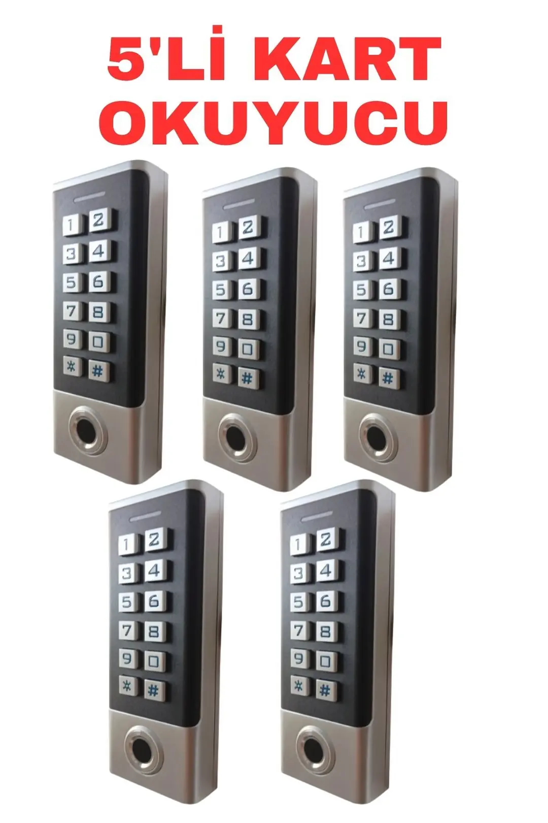 SARKEY SR-211 EM-W Parmak İzi Kart Okuyucu 125 KHz IP68 Şifreli Biyometrik Geçiş Kontrol Sistemi 10000 Kullanıcı (9/10)