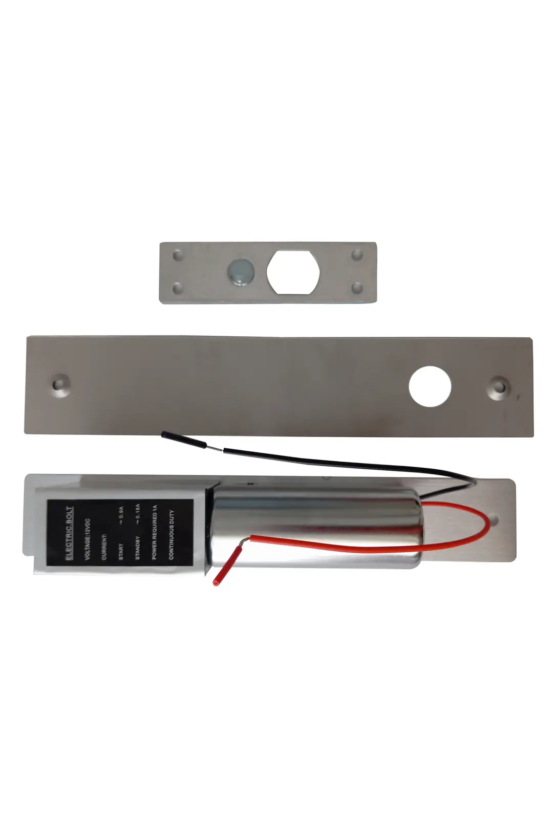 Sarkey SR-580 Selenoid Bolt Pimli Elektrikli Kilit 12V DC Ahşap Metal Cam PVC Kapı Uyumlu (6/11)