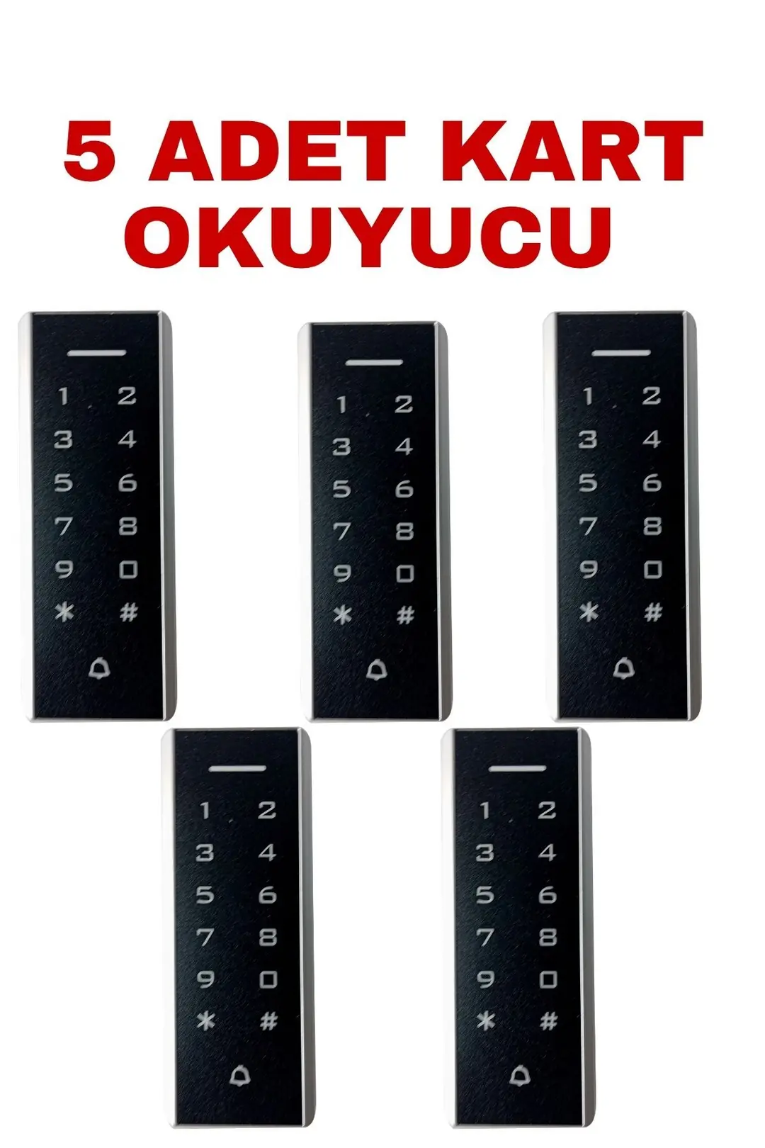 SARKEY SR-205 MF Mifare Kartlı ve Şifreli Geçiş Sistemi RFID Kart Okuyucu 13.56 MHz (10/11)