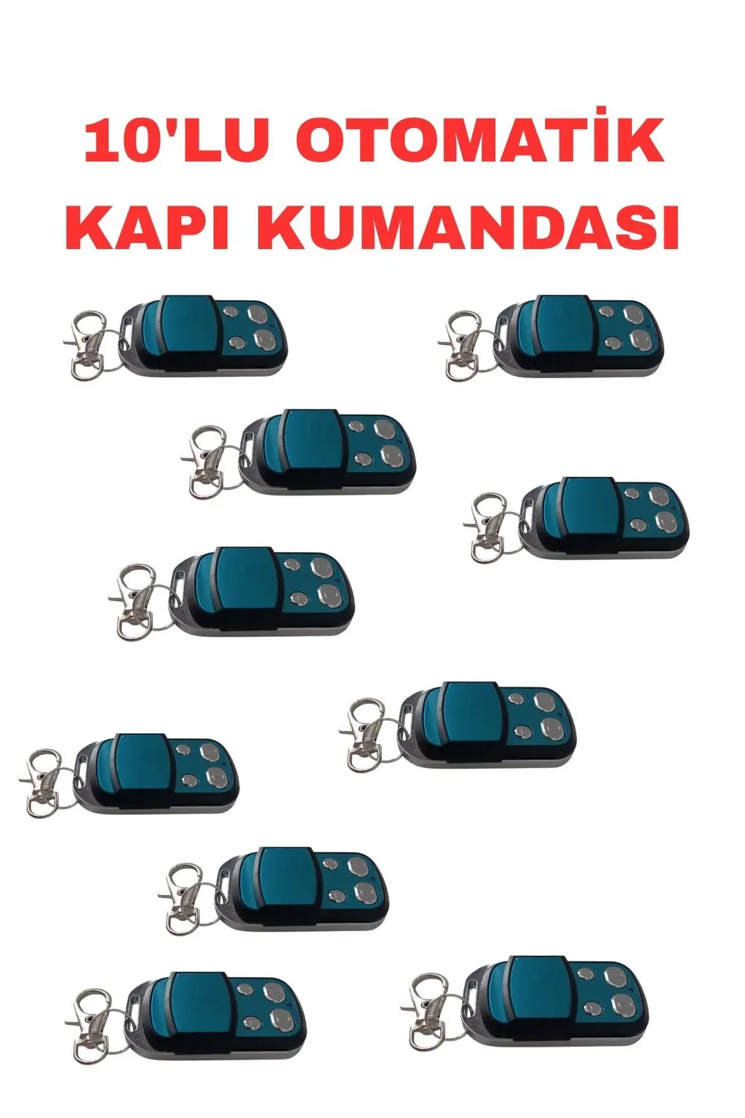SARPARK UK-901 433MHz Kopyalanabilir Garaj Kumandası 4 Kanallı Bariyer Kepenk Kapı Kumandası (11/11)