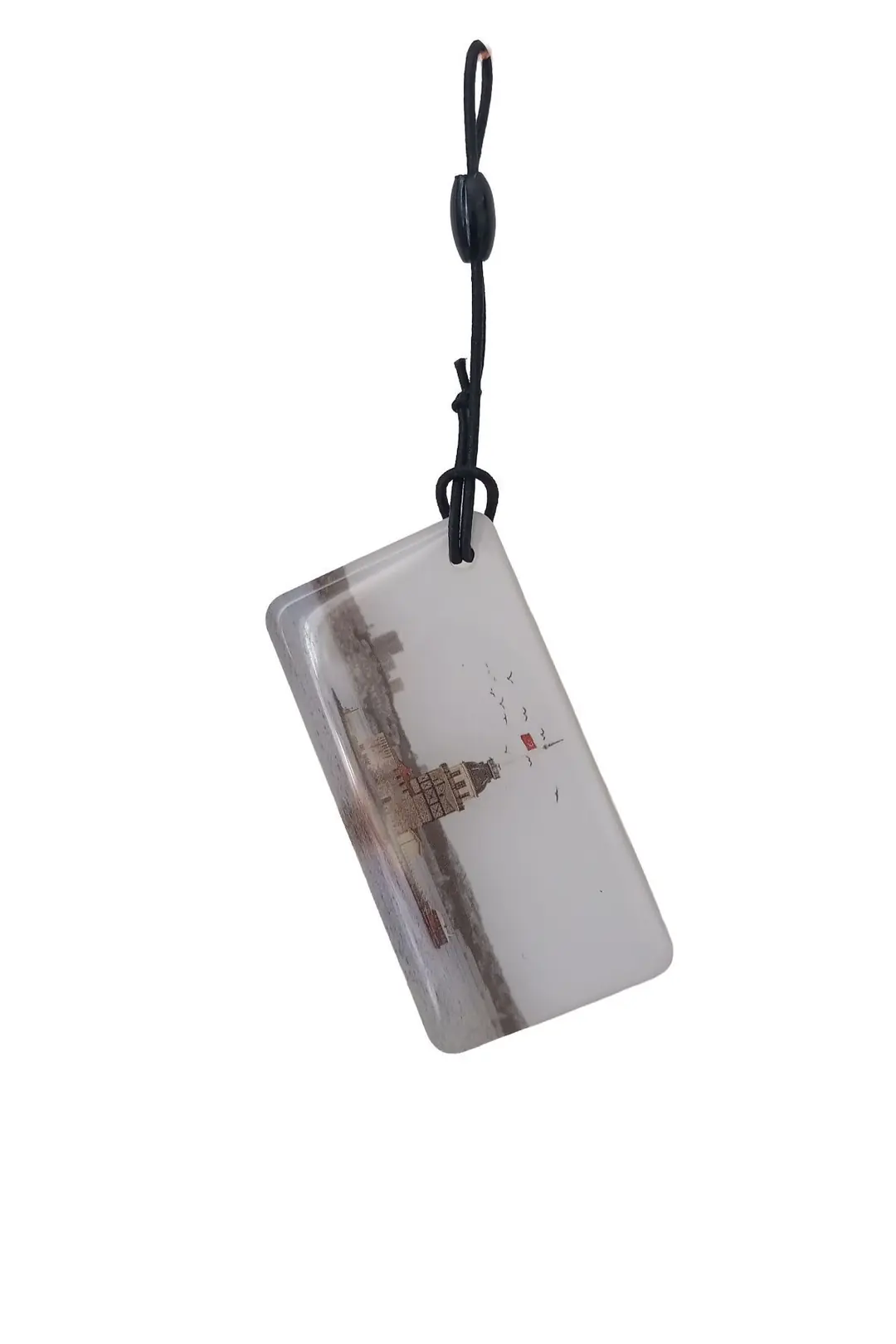 SARKEY SR-604 K Yazılabilir ve Kopyalanabilir RFID Proximity Anahtarlık 125 KHz Kız Kulesi Tasarımlı Keyfob (3/8)