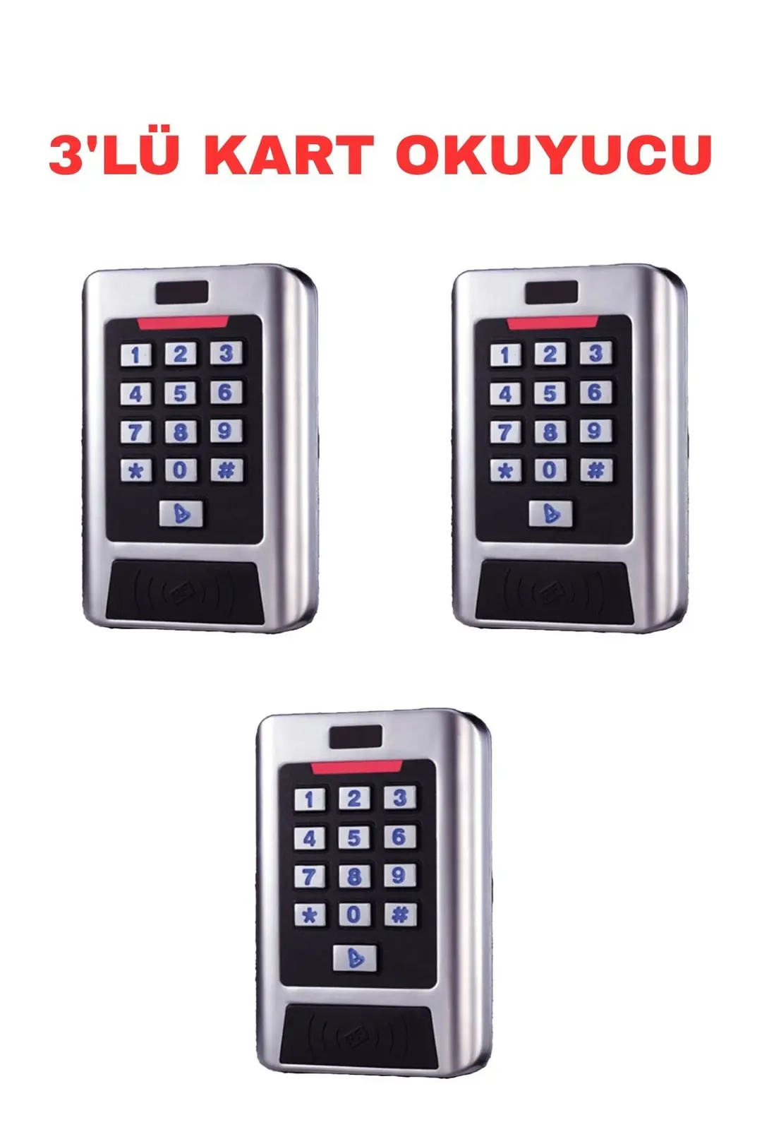 Sarkey SR-270 EM-W IP68 Çift Röleli Şifreli Proximity Kart Okuyucu 125 KHz Metal Kasa (9/11)