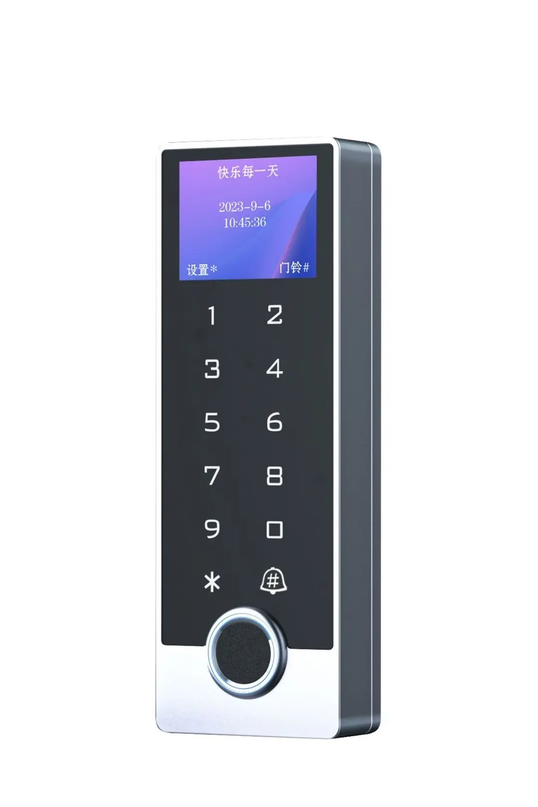 Sarkey SR-213 LCD EM Parmak İzi Kart Şifre Okuyucu LCD Ekranlı Metal Kasa 125 KHz (2/11)
