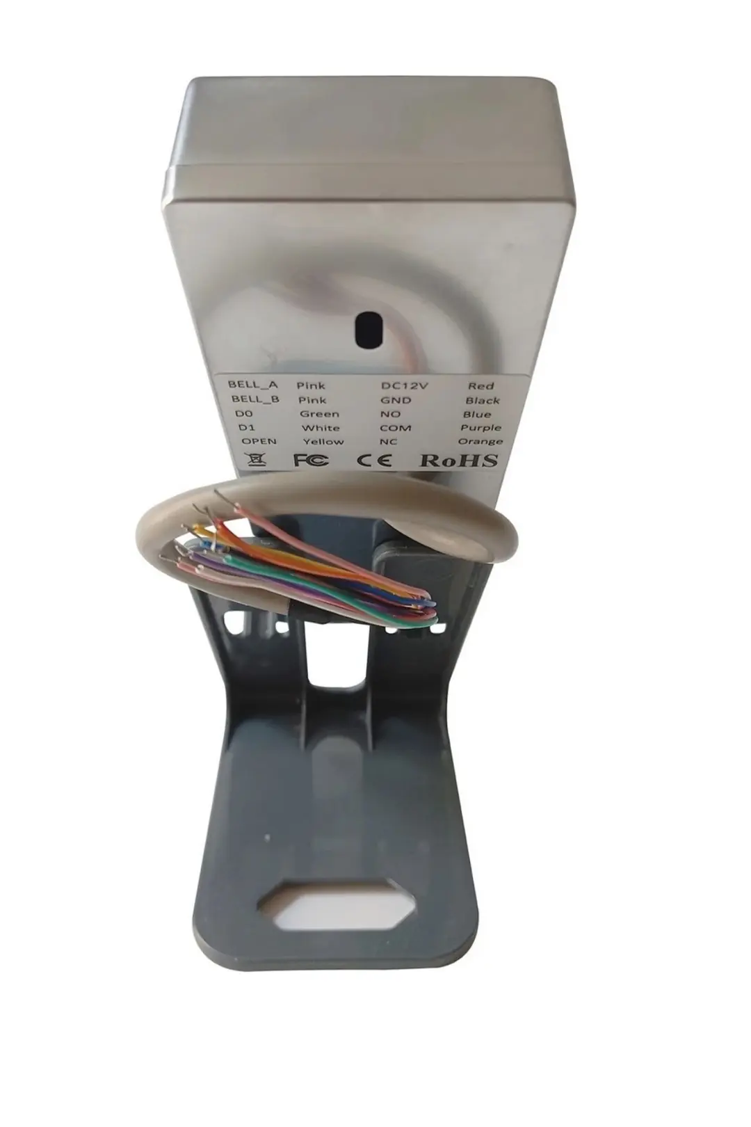 Sarkey SR-213 LCD EM-W Parmak İzi Kart Şifre Okuyucu LCD Ekranlı IP68 Metal Kasa 125 KHz (5/10)