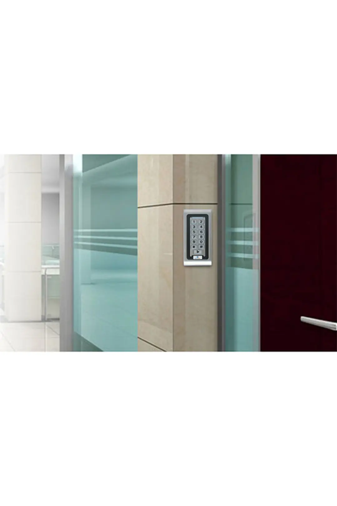 SARKEY SR-200 MF Mifare Kartlı ve Şifreli Geçiş Sistemi Metal Kasa RFID Kart Okuyucu 13.56 MHz (7/10)