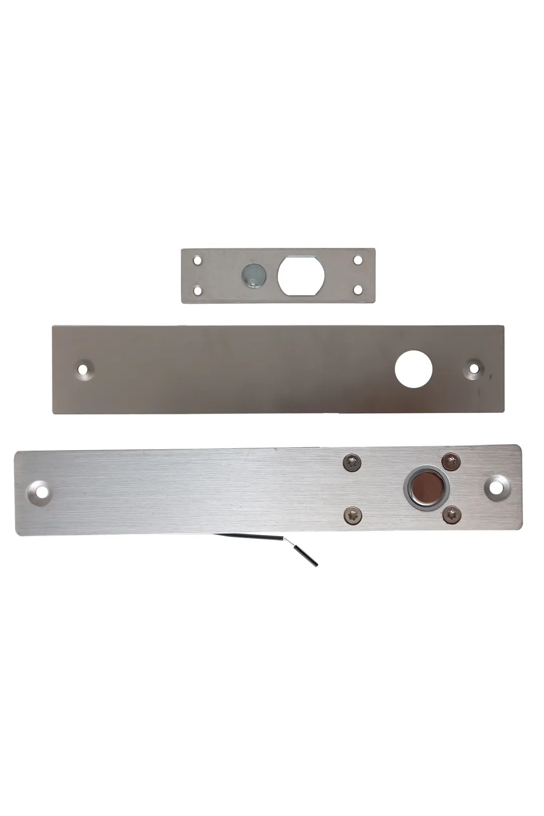 Sarkey SR-580 Selenoid Bolt Pimli Elektrikli Kilit 12V DC Ahşap Metal Cam PVC Kapı Uyumlu (3/11)