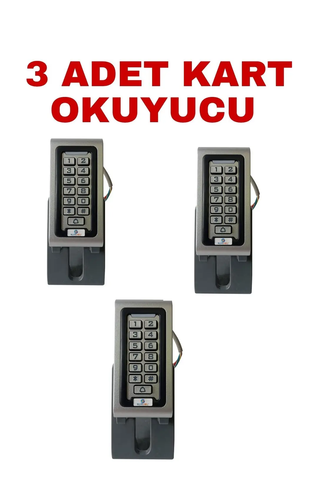 SARKEY SR-200 EM-W IP68 Su Geçirmez Kartlı ve Şifreli Geçiş Sistemi RFID Proximity Kart Okuyucu 125 KHz (8/10)