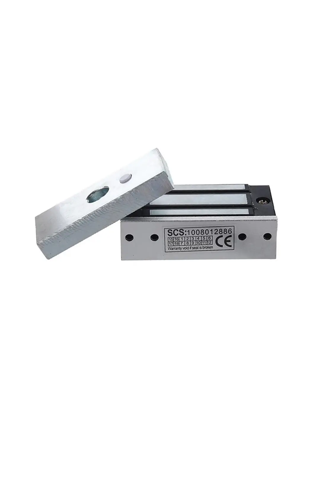 Sarkey SR-60 60 Kg Manyetik Kilit, 12V/24V DC Elektromanyetik Dolap ve Vitrin Kilidi (4/8)