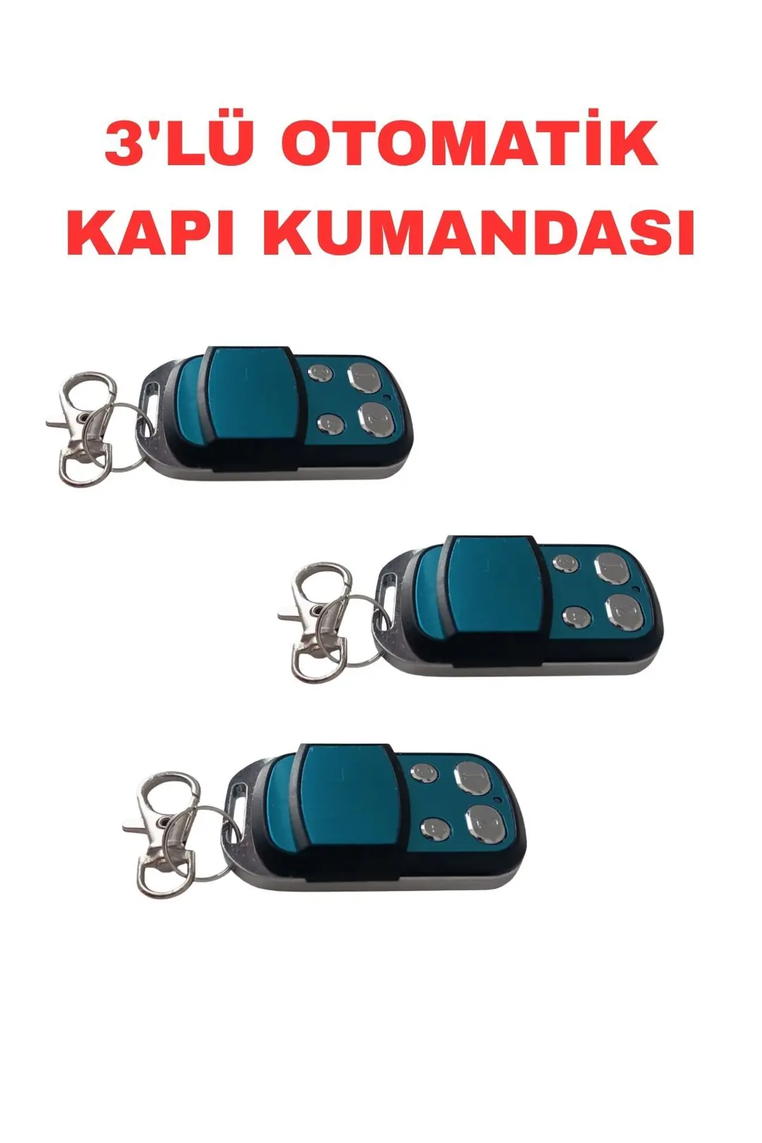 SARPARK UK-901 433MHz Kopyalanabilir Garaj Kumandası 4 Kanallı Bariyer Kepenk Kapı Kumandası (9/11)