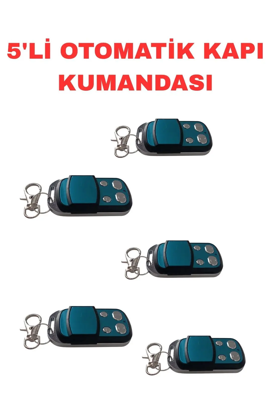 SARPARK UK-901 433MHz Kopyalanabilir Garaj Kumandası 4 Kanallı Bariyer Kepenk Kapı Kumandası (10/11)