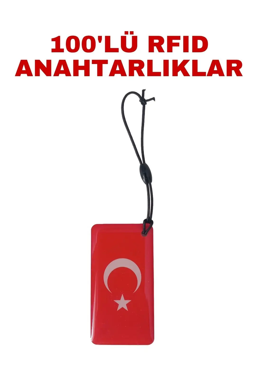 SARKEY SR-604 B Yazılabilir ve Kopyalanabilir RFID Proximity Anahtarlık 125 KHz Bayrak Tipi Keyfob (5/5)