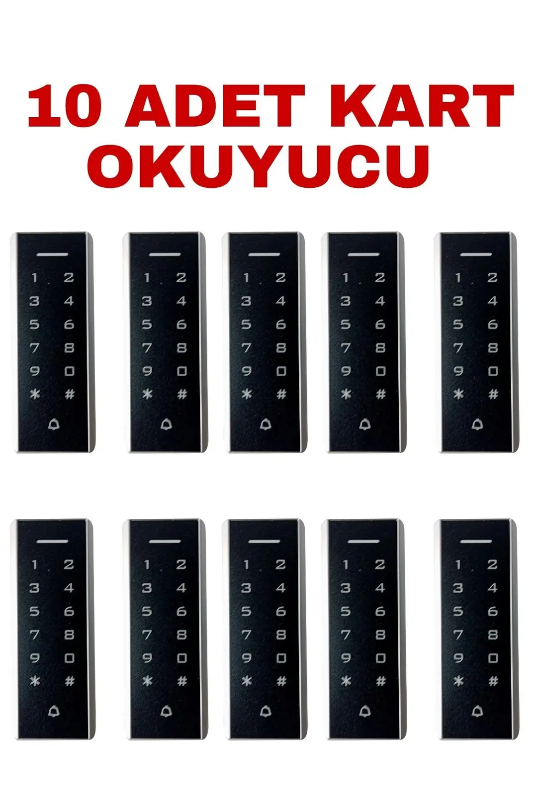 SARKEY SR-205 EM Kartlı ve Şifreli Geçiş Sistemi Proximity RFID Kart Okuyucu 125 KHz (11/11)