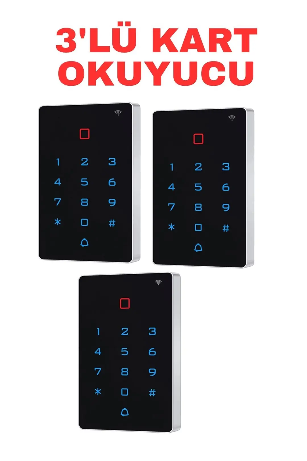 Sarkey SR-219 MF-W Tuya WiFi Mifare Kart Şifre Okuyucu IP68 Dokunmatik Tuş Takımlı 13.56 MHz (8/10)