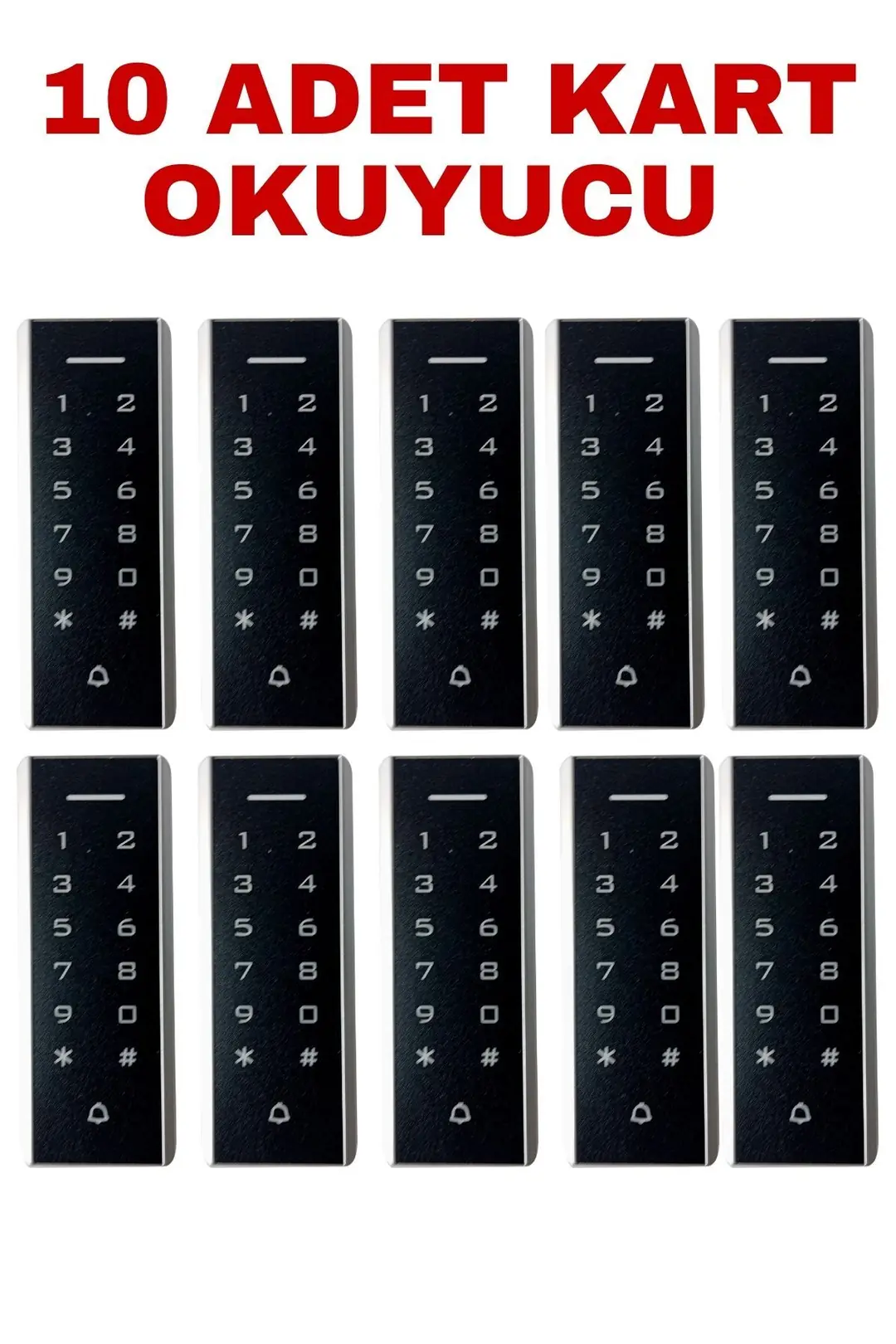 SARKEY SR-205 MF Mifare Kartlı ve Şifreli Geçiş Sistemi RFID Kart Okuyucu 13.56 MHz (11/11)