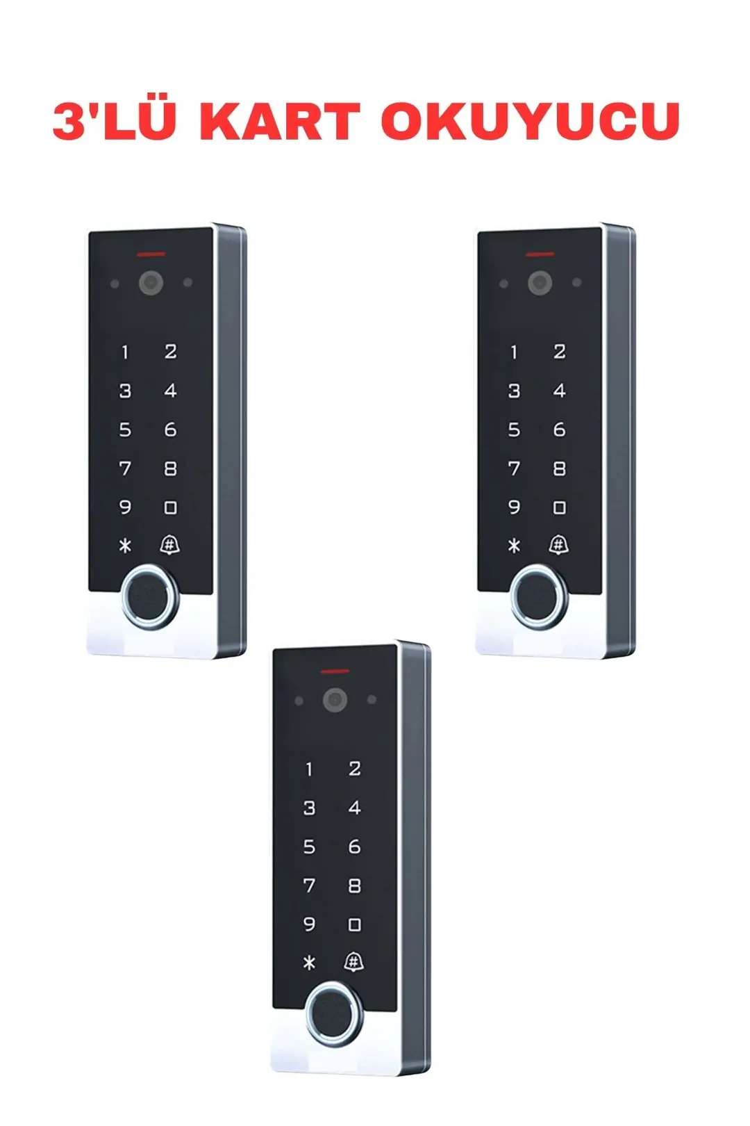 Sarkey SR-260 EM WiFi Tuya Video İnterkomlu Parmak İzi Şifreli Proximity Kart Okuyucu 125 KHz (5/7)