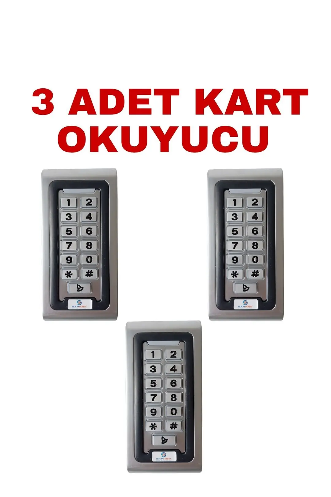 SARKEY SR-200 MF-W IP68 Su Geçirmez Mifare Kartlı ve Şifreli Geçiş Sistemi RFID Kart Okuyucu 13.56 MHz (9/11)