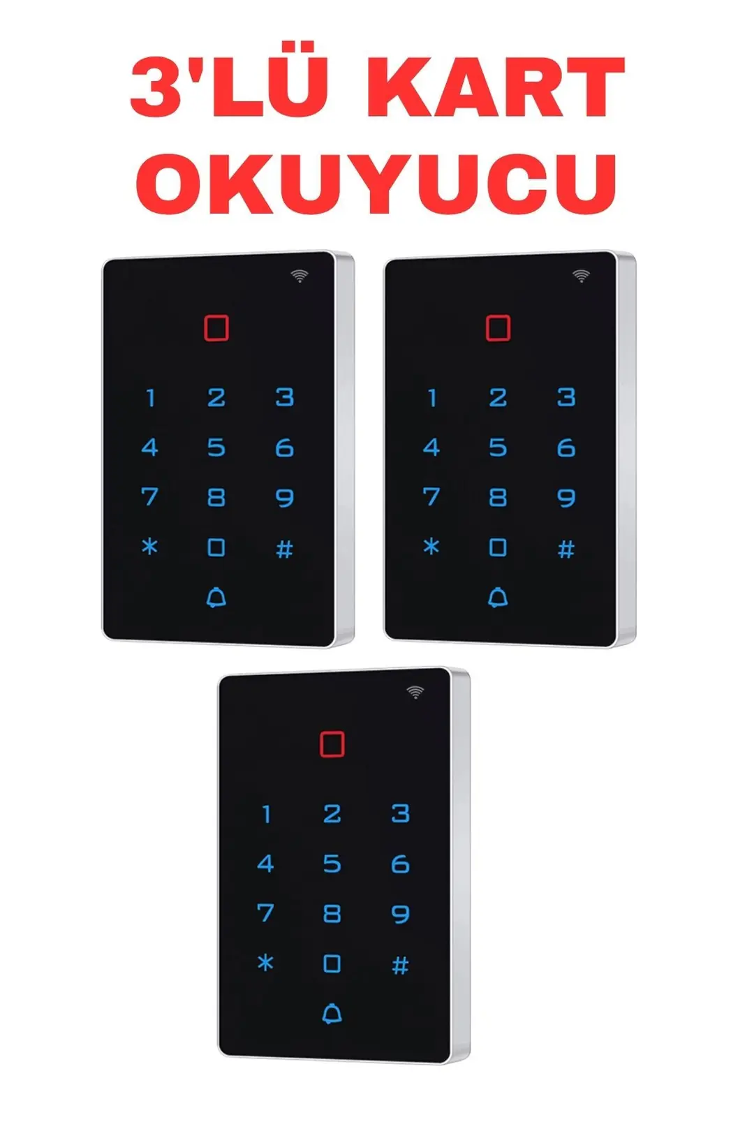 Sarkey SR-219 EM-W Tuya WiFi Kart Şifre Okuyucu IP68 Dokunmatik Tuş Takımlı 125 KHz (8/10)