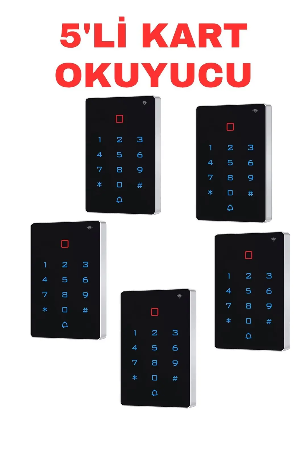 Sarkey SR-219 EM-W Tuya WiFi Kart Şifre Okuyucu IP68 Dokunmatik Tuş Takımlı 125 KHz (9/10)