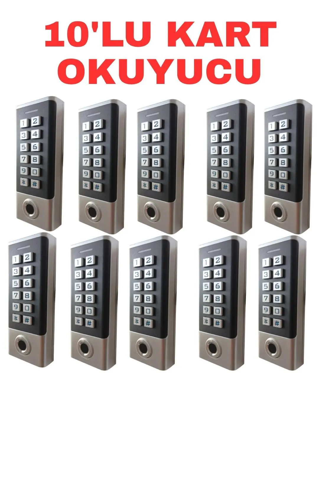 SARKEY SR-211 EM-W Parmak İzi Kart Okuyucu 125 KHz IP68 Şifreli Biyometrik Geçiş Kontrol Sistemi 10000 Kullanıcı (10/10)