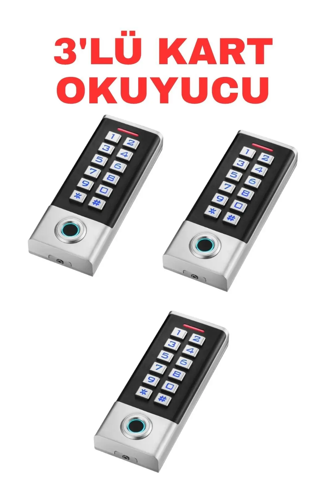 SARKEY SR-211 MF Biyometrik Mifare Kart Okuyucu Parmak İzi Şifreli Geçiş Kontrol Sistemi 10000 Kullanıcı (9/11)