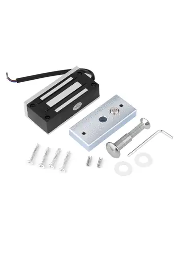 SR-60 60 Kg Manyetik Kilit, 12V/24V DC Elektromanyetik Dolap ve Vitrin Kilidi