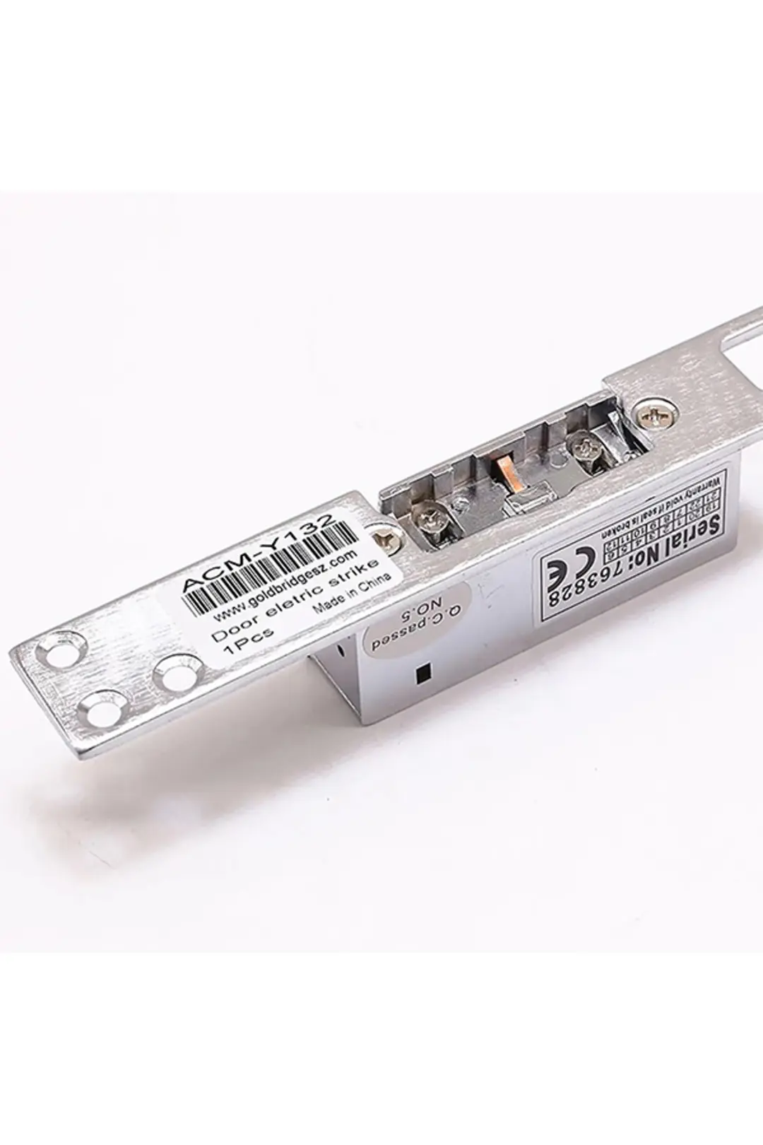 Sarkey SR-550 NO Elektrikli Basmalı Kilit Fail Secure 12V DC 280 Kg Ahşap Metal PVC Kapı Uyumlu (5/11)