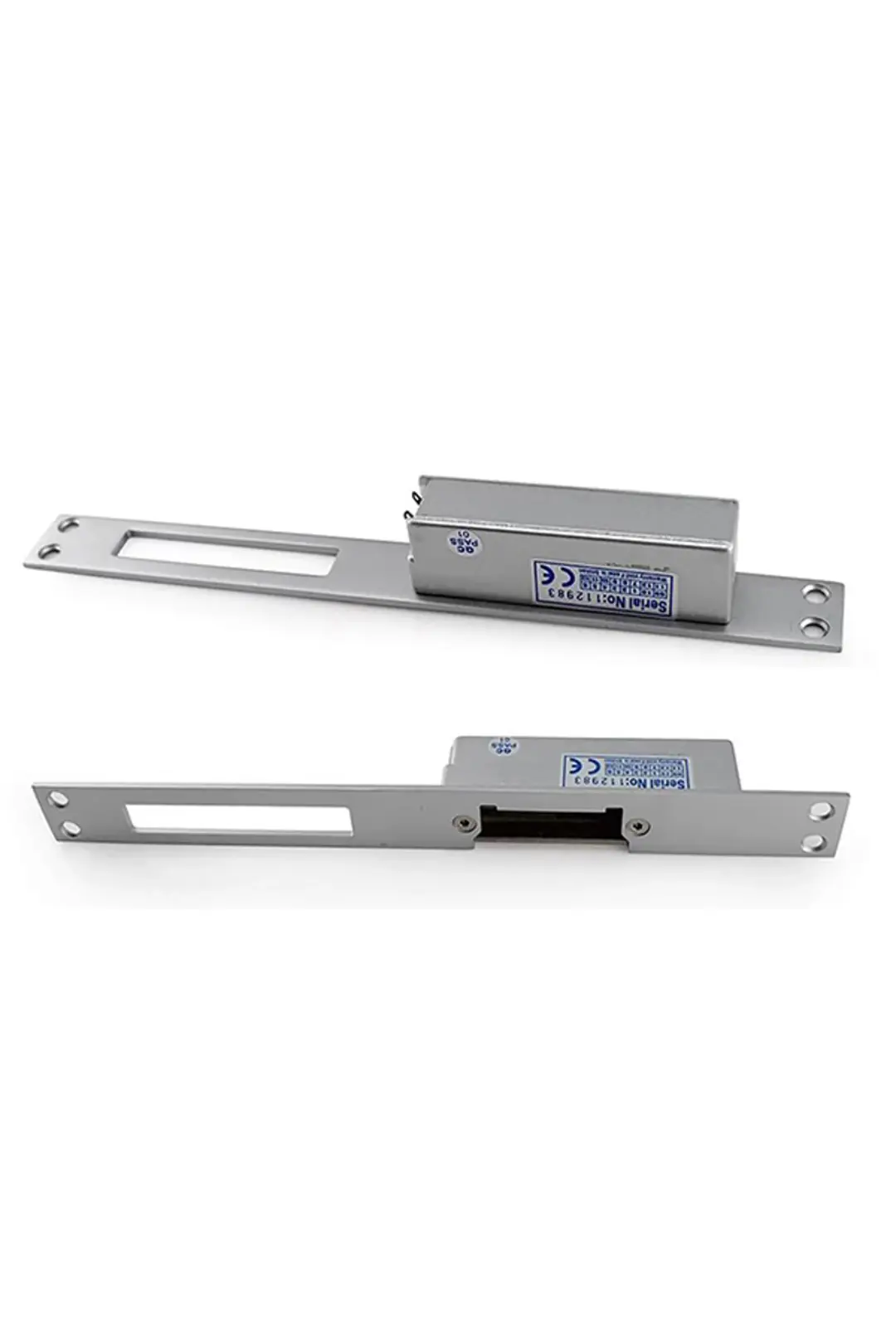 Sarkey SR-550 NO Elektrikli Basmalı Kilit Fail Secure 12V DC 280 Kg Ahşap Metal PVC Kapı Uyumlu (6/11)