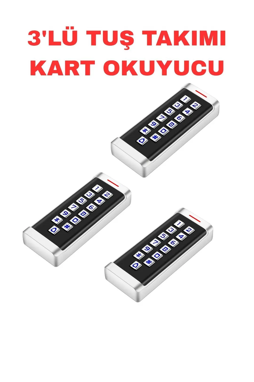 SARKEY SR-201 EM-W Proximity Kart Okuyucu IP68 Şifreli Metal Kasa 2000 Kullanıcı Kapasiteli 125 KHz (5/7)