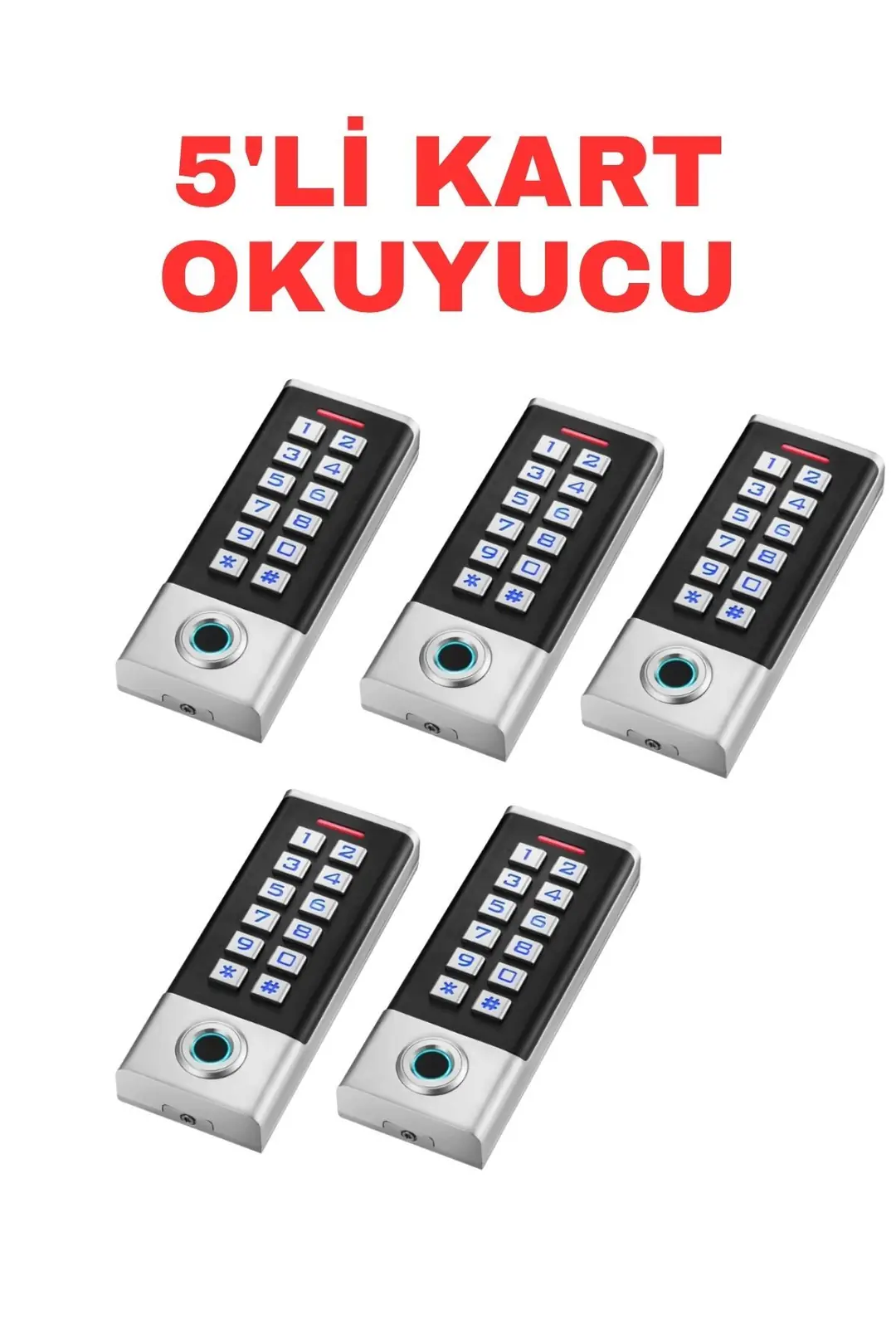 SARKEY SR-211 MF-W Parmak İzi Kart Okuyucu 13.56 MHz IP68 Şifreli Biyometrik Geçiş Kontrol Sistemi 10000 Kullanıcı (10/11)