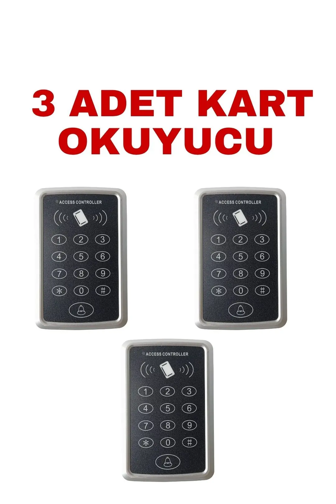 SARKEY SR-204 EM Proximity Kart Okuyucu 125 KHz Şifreli Geçiş Kontrol Sistemi 1000 Kullanıcı (8/10)