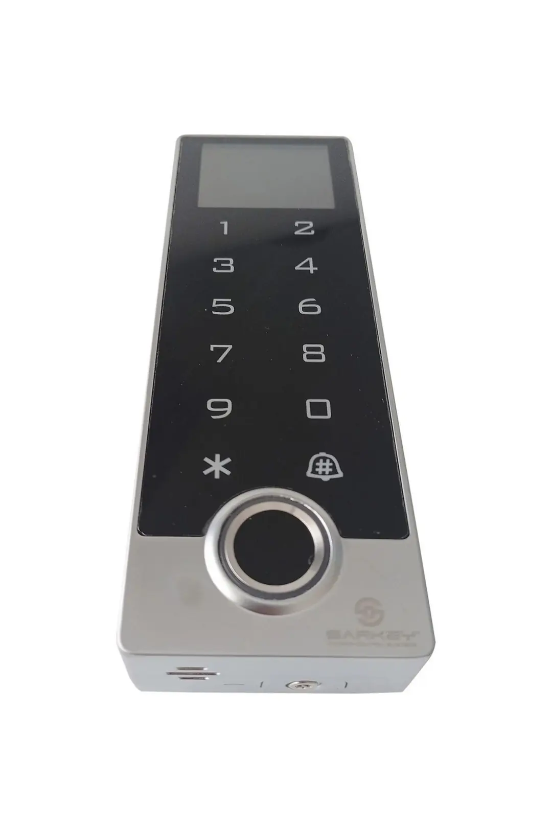 Sarkey SR-213 LCD EM-W Parmak İzi Kart Şifre Okuyucu LCD Ekranlı IP68 Metal Kasa 125 KHz (7/10)