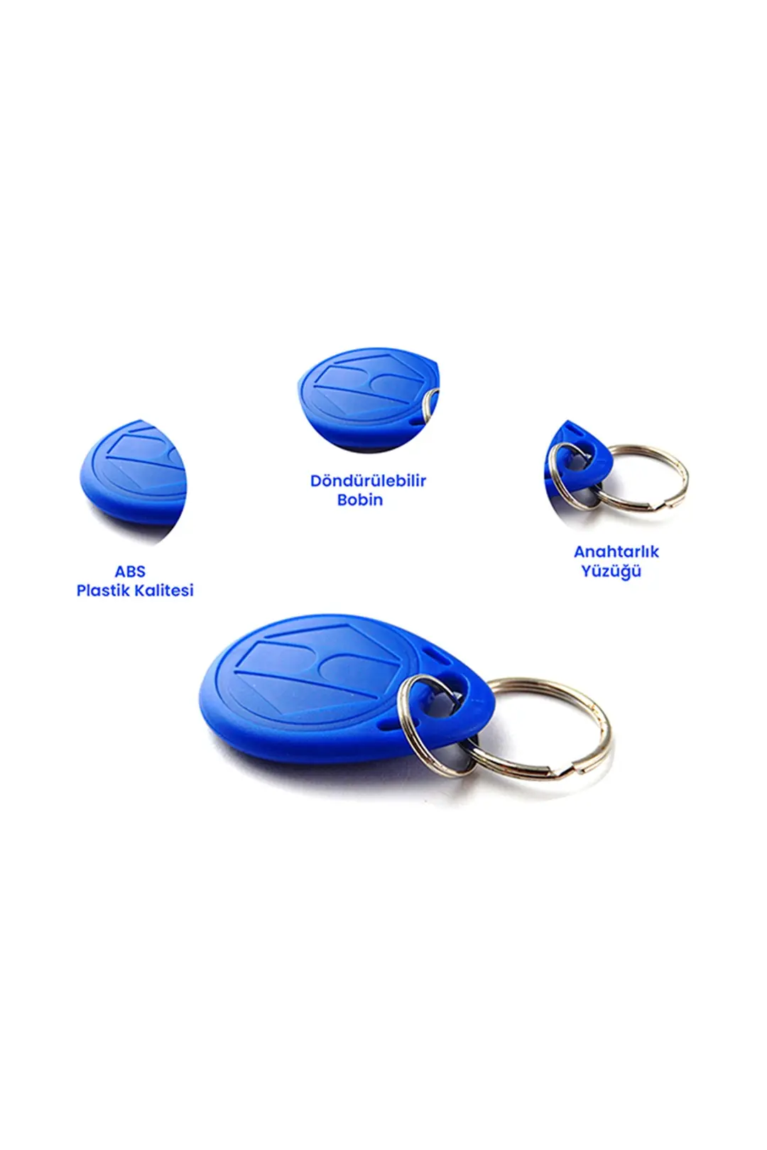 SARKEY SR-602 H-R Yazılabilir, Kopyalanabilir 125 KHz Proximity Anahtarlık, Keyfob, Göstergeç (Farklı Renkler) (8/14)