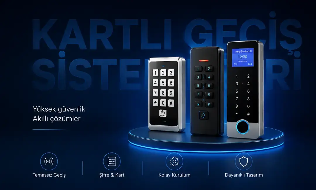Kartlı geçiş sistemleri: yüksek güvenlik, akıllı çözümler