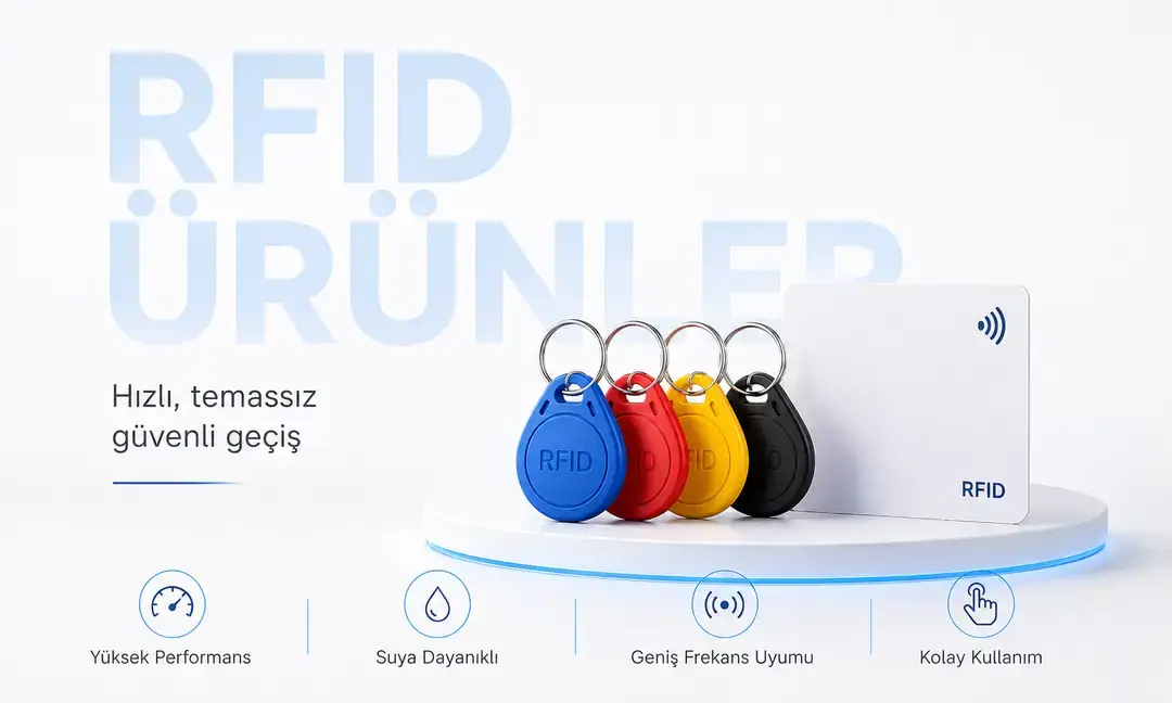RFID ürünleri: hızlı, temassız, güvenli geçiş