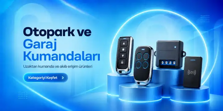 Otopark ve garaj kumandaları
